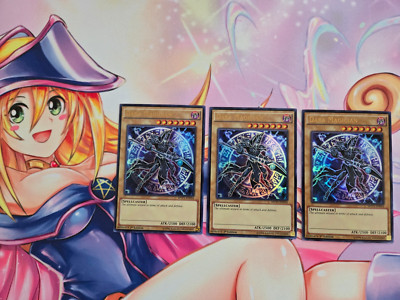 Yugioh x3 Dark Magician MVP1-EN054 Ultra Rare 1st Edition NM/VLP-image