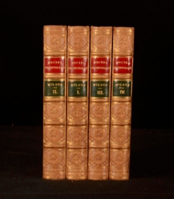 1876 4Vol Noctes Ambrosinae by Professer Wilson Edited Professor Ferrier-image