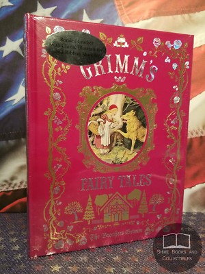 NEW SEALED Grimm's Fairy Tales Bonded Leather Collectible Hardcover Edition-image