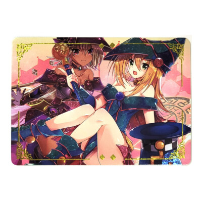 Doujin Art Waifu Anime Holo Foil ACG Card 1523 - Yu Gi Oh Dark Magician Girl-image