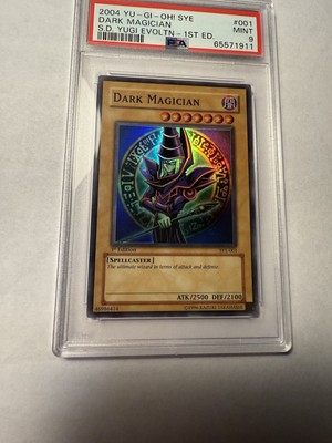 Dark Magician SYE-001 Starter Deck: Yugi Evolution 1st Edition PSA 9-image