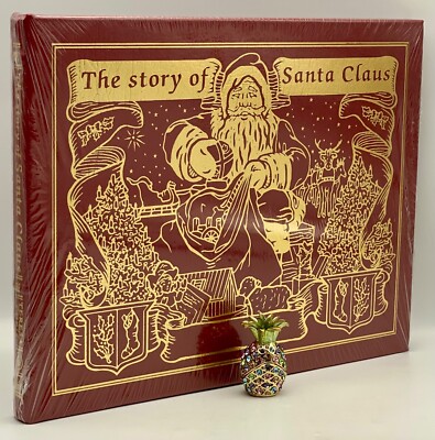 Easton Press STORY OF SANTA CLAUS History Collectors Edition ILLUSTRATED SEALED!-image