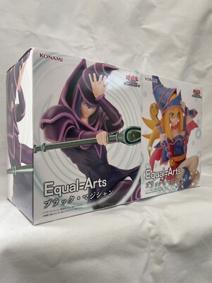 Yu-Gi-Oh Black Magician Equal Arts Anime Figure Konami Taito Japan New FS-image
