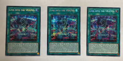 *MINT* Yugioh Link Into The VRAINS! 1st Ed Prismatic Secret Rare *EXCELLENT* 3x-image