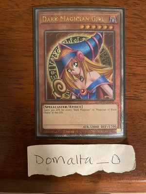 Yugioh Dark Magician Girl MP24-EN009 Quarter Century Secret Rare 1st Edition NM-image