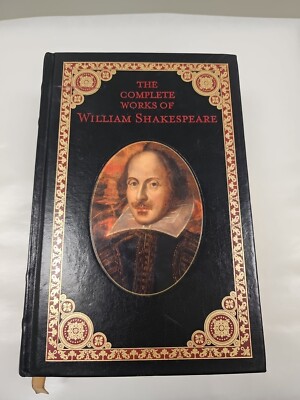 The Complete Works of William Shakespeare Hardcover Barnes and Noble Collectible-image