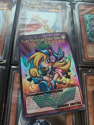 TOON DARK MAGICIAN GIRL MINT/NM YUGIOH!-image