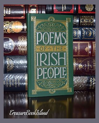 Poems of the Irish People Poetry  Brand New Pocket Leather Bound Collectible Ed-image