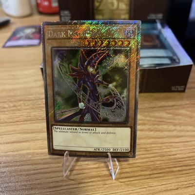 Yugioh Dark Magician (6th Artwork) - RA04-EN106 Platinum Secret Rare NM-image