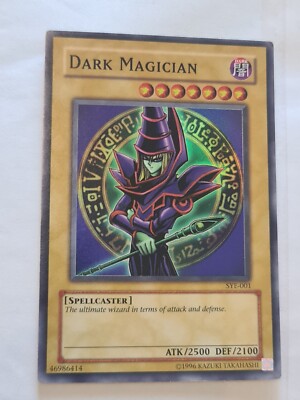 Dark Magician●YUGIOH●SYE●2004●SUPER RARE●ENGLISH●NM(-) #10517-image