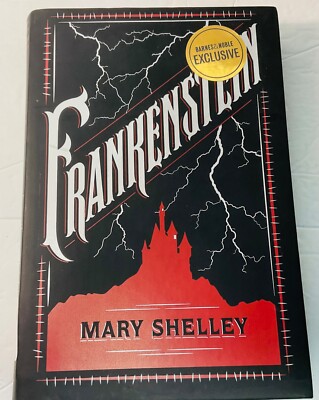 FRANKENSTEIN Barnes&Noble Leatherbound Mary Shelley FlexiEdition SingleVolume-image