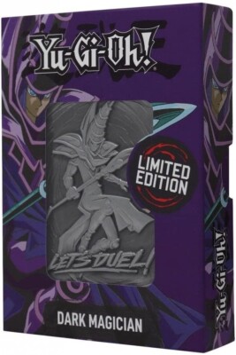 Yu-Gi-Oh Dark Magician Metal Card Fanattik New Sealed-image
