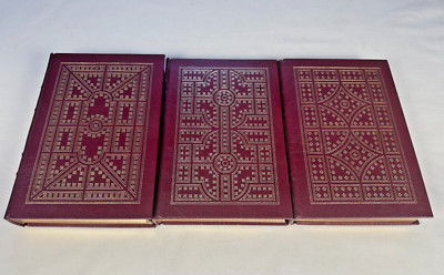 EASTON PRESS 3V D.H. LAWRENCE Women in Love Lady Chatterley's Sons & Lovers FINE-image