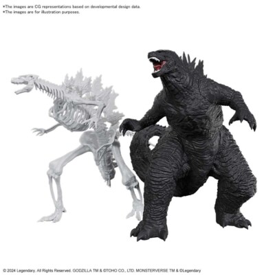 Godzilla X Kong The New Empire Monsterarts figure Model Kit Montage Bandai Namco-image