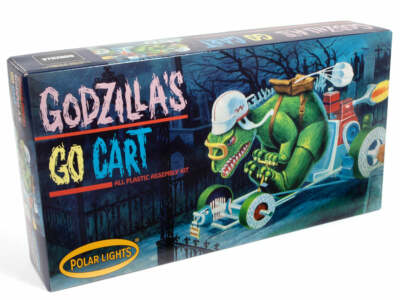 1:25 POLAR LIGHTS *GODZILLA'S GO CART*  *PLASTIC MODEL KIT* MISB! -image