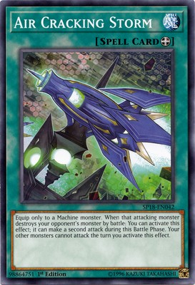 Air Cracking Storm - SP18-EN042 - Common - 1st Edition - Moderately Played-image