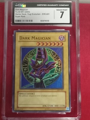 Yu-Gi-Oh! Dark Magician sye-001 2004 CGC 7 NEAR MINT-image