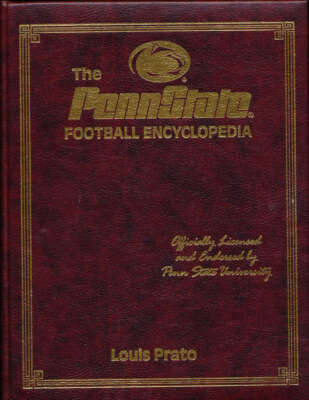 Penn State Football Encyclopedia Leather bound signed issue Louis Prato bx53-image
