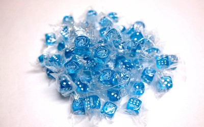 Yugioh! Legendary Duelists Season 3 Dice LDS3 M Dark Magician Girl CHASE DIE TCG-image