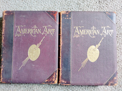 ANTQ_American Art & Art Collections_2 Vols_Walter Montgomery_1889_Good-image