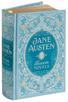 JANE AUSTEN 7 Novels.  Hardcover Leather Bound Collectible Edition. New-image