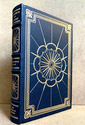 FRANKLIN  LIBRARY: IN SEARCH OF HISTORY by THEODORE H. WHITE (Signed Leather HC)-image