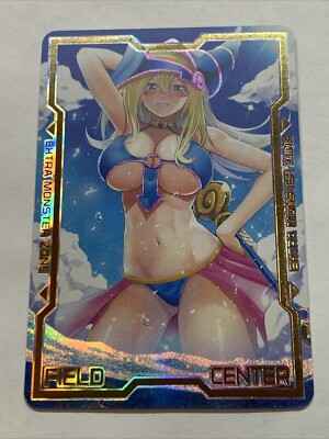 Dark Magician Girl Bikini Sexy Goddess Story Waifu Card Holo Anime Yugioh DMG-image