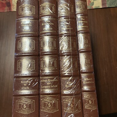 Einstein Collection, Easton Press, Leather Bounded-image