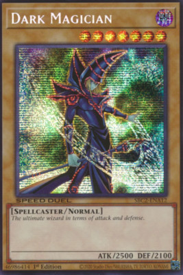 The Dark Magician - SBC2-ENA12 - Prismatic Secret Rare 1st Edition - LP - WAXING-image