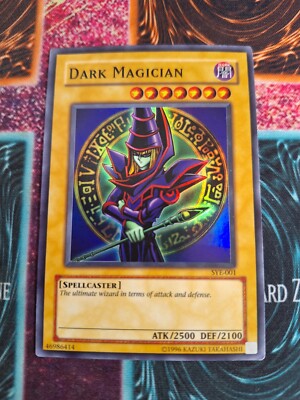 Yu-Gi-Oh! Dark Magician SYE-001 Super Rare Unlimited Moderately Played-image