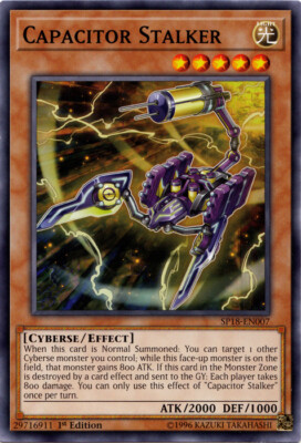 1x Capacitor Stalker - SP18-EN007 - Common - 1st Edition SP18 - Star Pack VRAINS-image