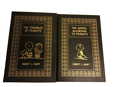 The Gospel According To Peanuts By Robert L.Short. Easton Press. 2 Vol Set.2003-image