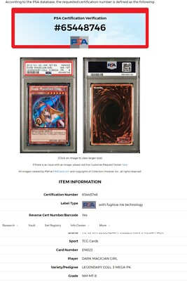 Yu-Gi-Oh! TCG Dark Magician Girl Legendary Collection 3: Yugi's World LCYW-EN022-image