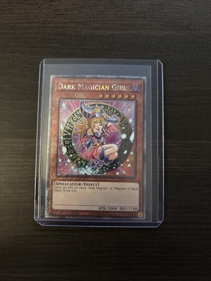 Yu-Gi-Oh Dark Magician Girl 1st Edition-image