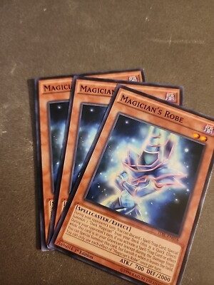 3x Magician's Robe - TDIL-EN018 - Common - 1st Edition Near Mint TDIL - The Dark-image