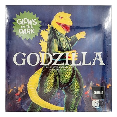 Godzilla Glows In The Dark Model Kit 65th Anniversary Atlantis Plastic Assembly-image