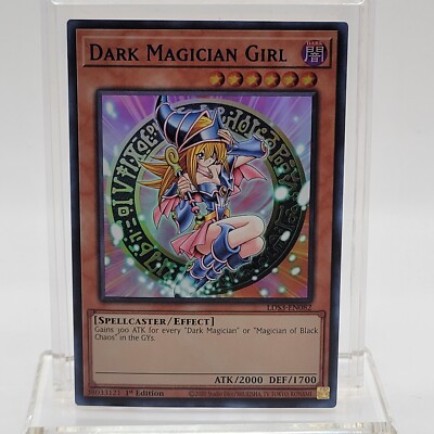 Yu-gi-oh! TCG - Dark Magician Girl - LDS3-EN082 - Ultra Rare - 1st Edition - NM-image