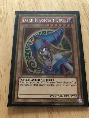 Yu-Gi-Oh! Dark Magician Girl - PGLD-EN033 - Gold Rare - Near Mint-image