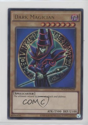 2016 Yu-Gi-Oh! Unlimited Dark Magician #YGLD-ENC09 18ed-image