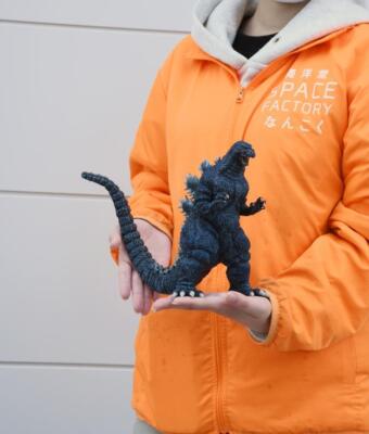 Godzilla 1993 Vinyl Model Kit 1/400 Scale By Kaiyodo 0893KA03-image