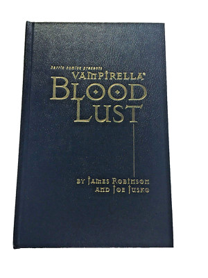 Harris Comics Vampirella Blood Lust Leather Bound Gold Foil Ltd Edition - VF/VF+-image