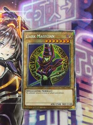 Yugioh Dark Magician Platinum Secret Rare RA03-image