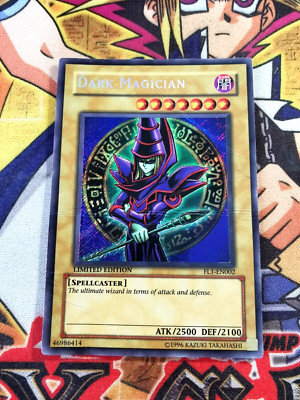 Dark Magician fl1-en002 Ltd Ed (HP) Secret Rare Yu-Gi-Oh!-image