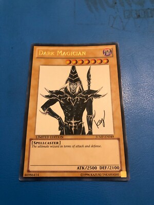 YUGIOH Ultra Rare Dark Magician JUMP-EN049 MOD PLAY-image