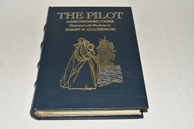 Easton Press THE PILOT James Fenimore Cooper LEATHER 1968 1ST FAMOUS EDITIONS!!-image
