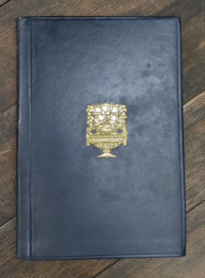 The Collected Poems Of Rupert Brooke 1932 Vintage book + Slipcase REAL LEATHER-image