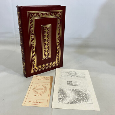 The Last Days of Pompeii by Edward Lytton Easton Press Famous Editions 1985 HC-image
