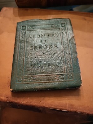 The Bard's Antique Little Leather Book 1920s Great Vintage  Collectible-image