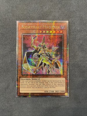Nightmare Magician (Quarter Century Secret Rare) DUNE-EN025 Duelist Nexus 1st NM-image