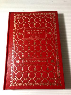 Ellery Queen MASTERPIECES of MYSTERY 1976 THE GRAND MASTERS Deluxe Binding-image